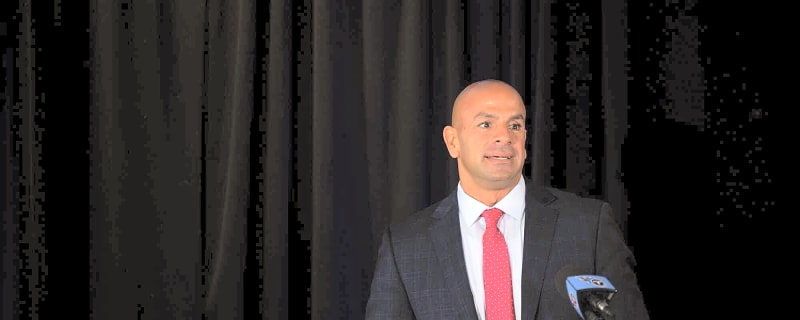 Why do football coaches 'bro hug' players? Titans Head Coach Robert Saleh spills the beans on a long-running trend at the NFL Scouting Combine