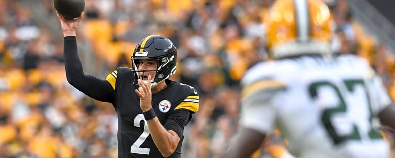 Steelers' Mason Rudolph Makes Bold Declaration As QB Depth Chart Takes Shape
