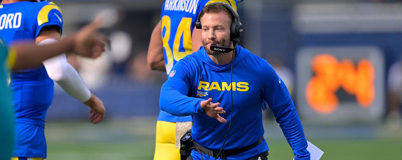 Rams HC Sean McVay announces kicker updates