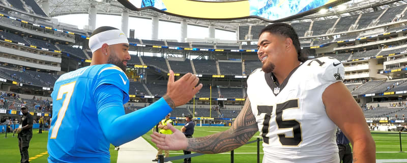 Saints&#39; Taliese Fuaga may have perfect excuse for Week 1 struggles that surprised a lot of people