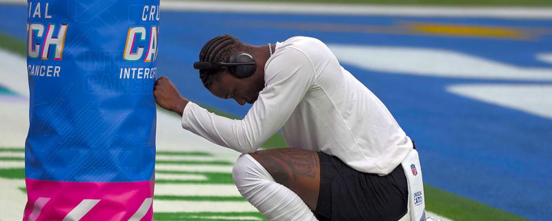 Henry Ruggs speaks at prisoner rehabilitation event