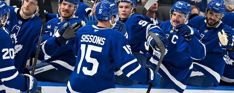 Maple Leafs’ Colton Sissons happy with performance from third line after scoring first goal with Toronto