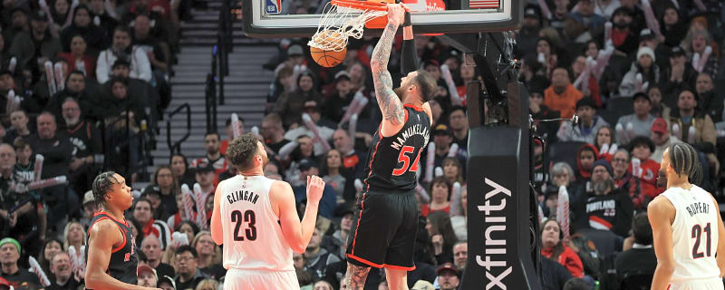 Mamukelashvili Sparks Raptors as Toronto Ends Portland’s Winning Run