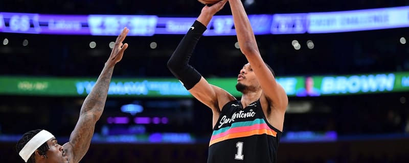 Bronny James Admits Task of Defending Victor Wembanyama Was No Easy Feat