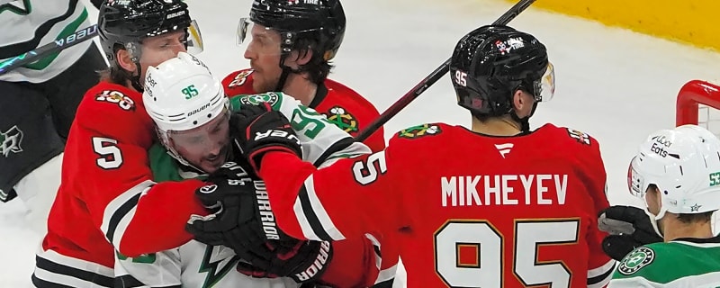 Recap: Blackhawks defeat Stars 4-3 to start 2026