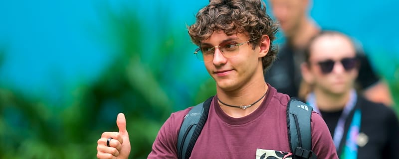 'I Thought It Was a Shark': Kimi Antonelli Reveals His Miami Scare That Was Caused by a Duck