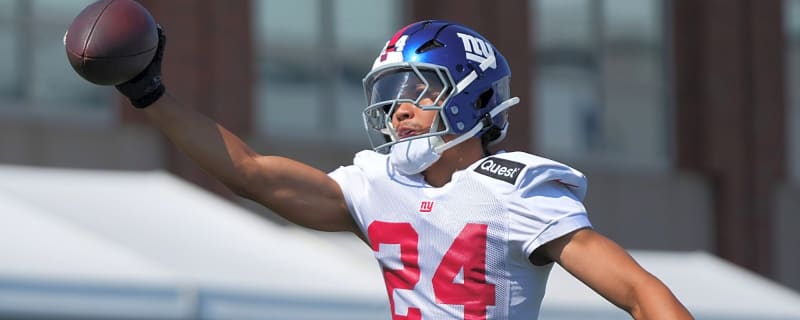 Giants’ fourth-year safety can’t stop making plays at OTAs