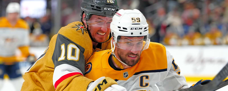 Golden Knights blow 2-0 lead in 4-2 home loss to Predators