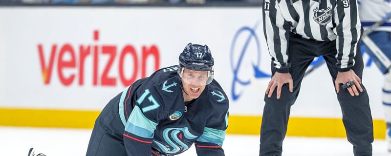 Kraken’s Jaden Schwartz out indefinitely with upper-body injury