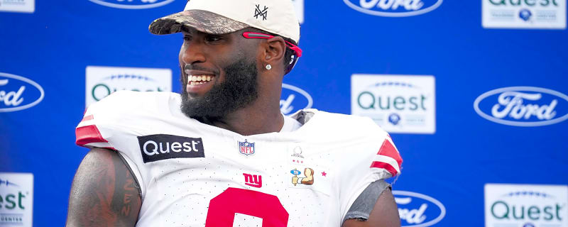 Brian Burns Cracks NFL's Top 15 After Career Year with Giants
