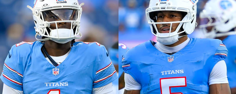 Cam Ward shares a muscle-memory battle with Titans WR Elic Ayomanor, but only one has made it a clear priority