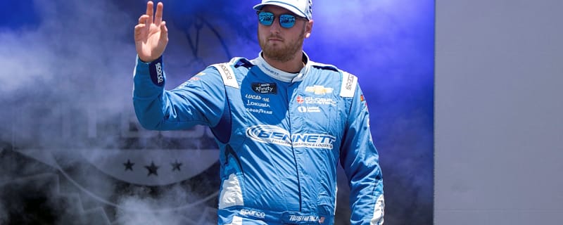 Austin Hill suspended after intentionally wrecking Aric Almirola at Indianapolis