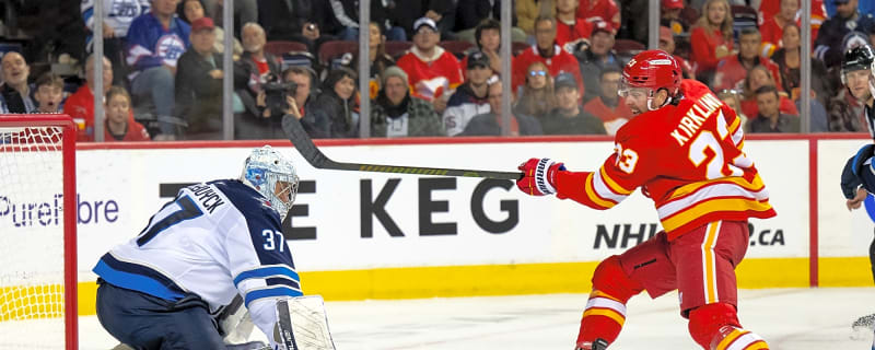 Flames forward Justin Kirkland clears waivers, is assigned to the AHL’s Wranglers