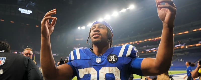 Jonathan Taylor’s 80-yard TD had Colts’ Michael Pittman Jr. going ‘Oh s**t!