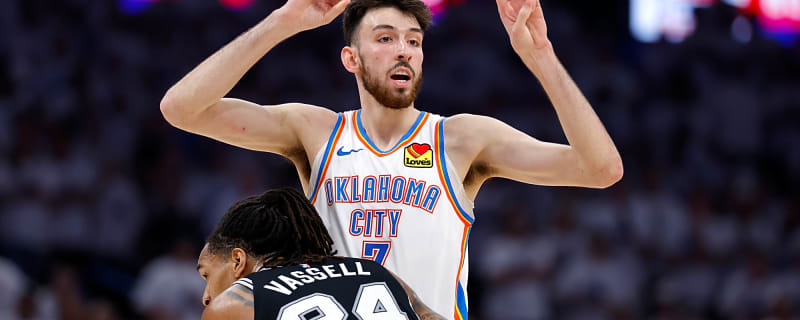 Thunder rallying behind Chet Holmgren after difficult West finals