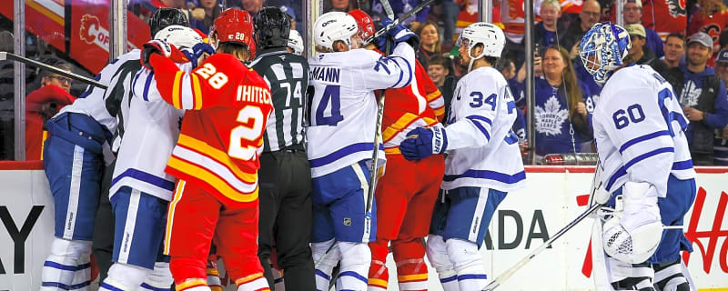 Instant Reaction: Flames can’t catch up to Leafs in home loss