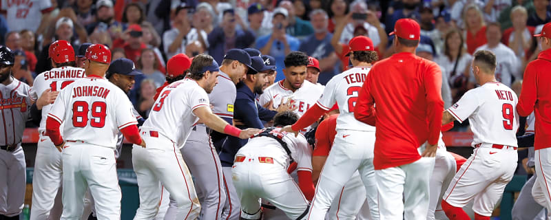 Jorge Soler, Reynaldo Lopez exchange blows in wild Angels-Braves brawl