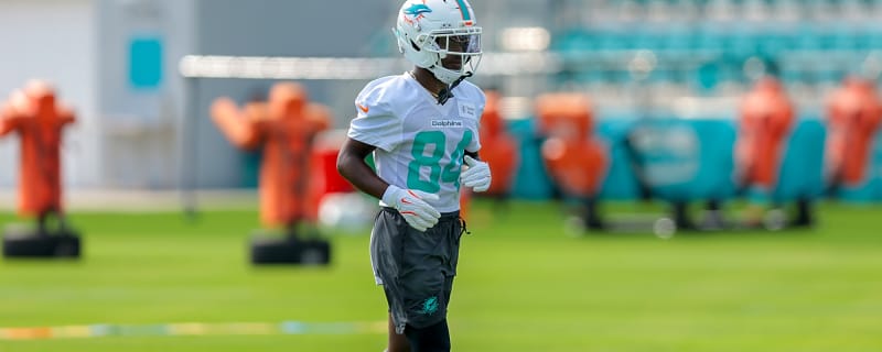 Dolphins Claim WR Ryan Miller, Waive Tahj Washington