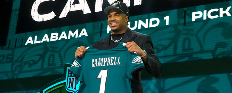 Eagles LB Jihaad Campbell tells the first thing he will do after signing contract