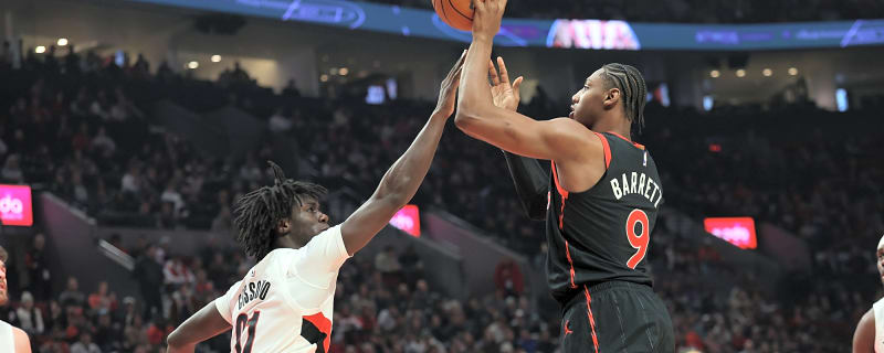 Raptors snap Trail Blazers’ win streak in RJ’s return