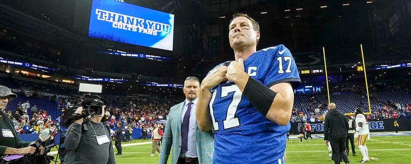 Colts To Start Philip Rivers In Week 17