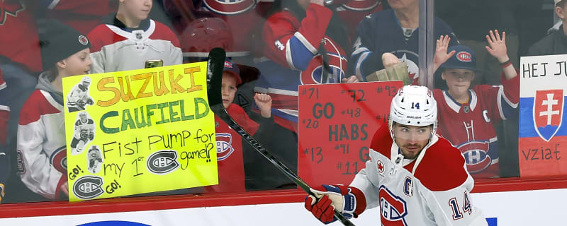 Patrice Bergeron showers Nick Suzuki with praise