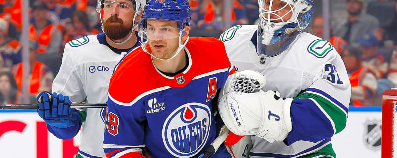 Oilers’ Zach Hyman Out Two Weeks, Frederik Andersen Out Long-Term
