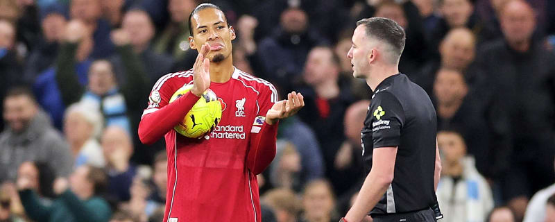 What Virgil van Dijk did after City penalty award speaks volumes about contentious decision