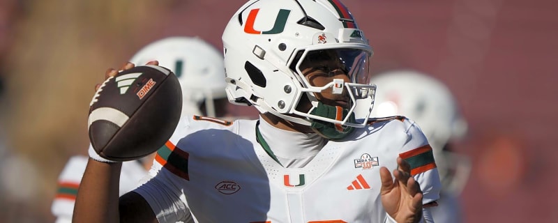 Rival ACC head coach took an awkward dig at Miami Hurricanes QB Darian Mensah, and it was a laughable attempt