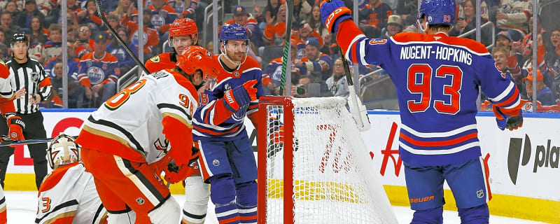 Oilers handle Ducks in first meeting against potential playoff opponent