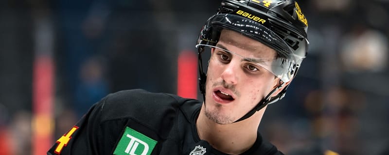 Canucks’ Buium ready to pick up where he left off before facial injury extended his Olympic break