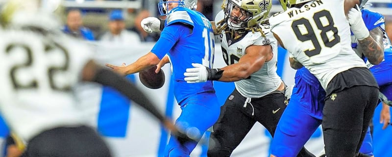 Saints DE Chase Young takes firm stance reflecting on controversial ruling against his big play vs. Lions