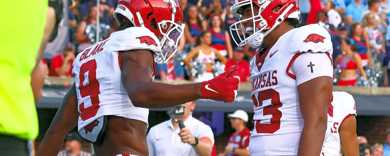 Arkansas Receivers Ready to Stretch the Field