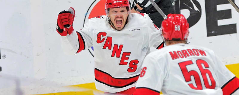 Hurricanes sign Logan Stankoven to eight-year contract extension