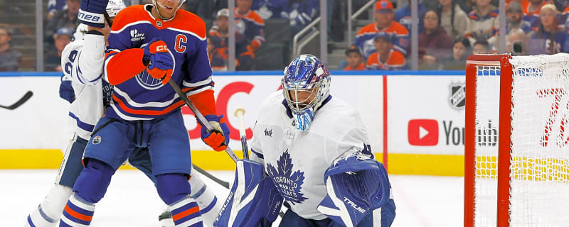 Maple Leafs’ Jim Hiller highlights Troy Stecher, Anthony Stolarz following blowout win vs. Oilers