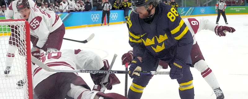 Olympic Hockey: William Nylander, Sweden to face USA in Quarter Finals after win vs. Latvia