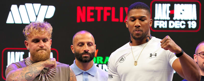 Jake Paul declares ‘the pressure is on’ Anthony Joshua