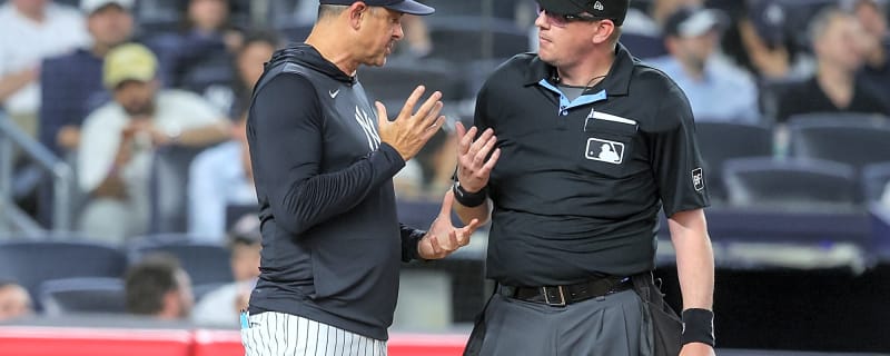Aaron Boone blasts ‘overly sensitive’ umps following ejection