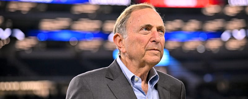 NHL Notebook: Gary Bettman discusses 2026 Olympic arena construction concerns