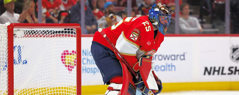 Panthers’ Jacob Markstrom Out With Injury