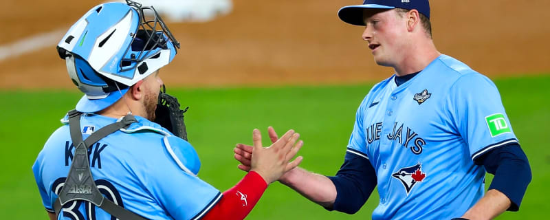 Louis Varland has been the go-to arm in the Blue Jays’ bullpen this postseason