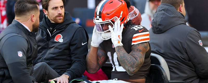 Browns RB Quinshon Judkins Out With Right Leg Injury
