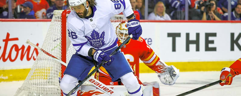 Leafs’ Marchenko exits game vs. Flames with lower-body injury