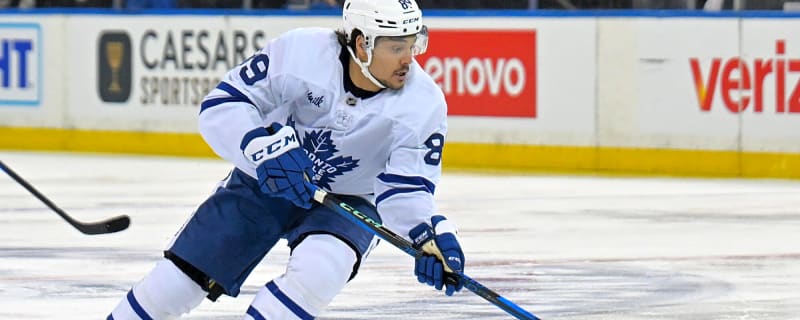 Leafs practice notes: Robertson placed with Knies, Matthews; Stolarz projected to start vs. Bruins