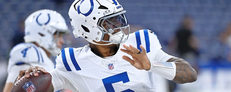 Anthony Richardson Named Colts Backup QB