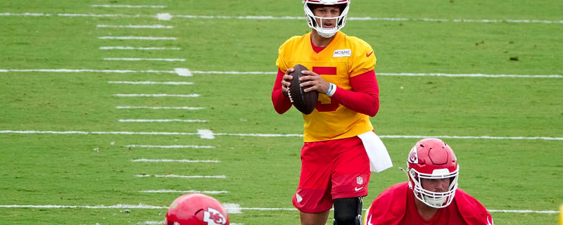 Travis Kelce reacts to Patrick Mahomes’ performance in recent Chiefs training camps