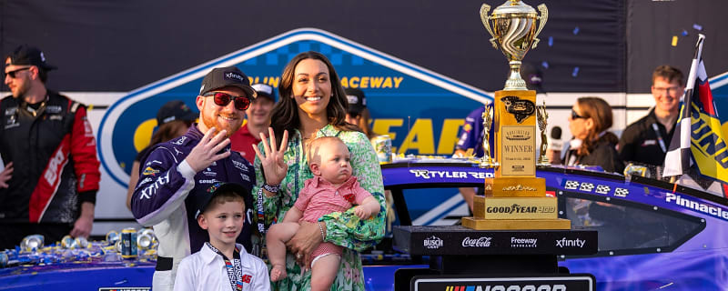 NASCAR Goodyear 400: Tyler Reddick's historic start continues with gutsy Darlington win