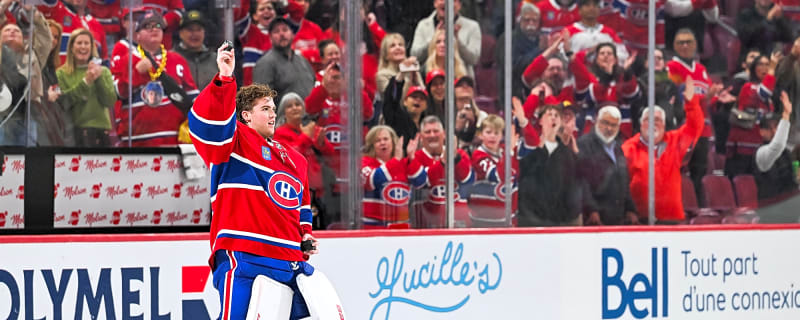 A Rangers goaltending scout is keeping an eye on Jacob Fowler tonight in Montreal