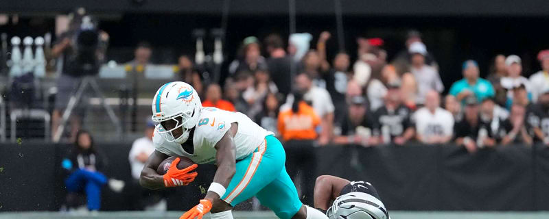 One innocent miscue from the Miami Dolphins’ 27-13 loss to Las Vegas sums up the challenge looming in 2026
