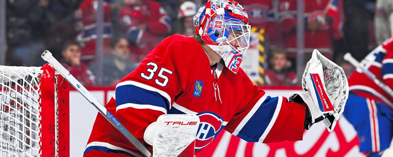 If he had been healthy, Samuel Montembeault would have played last night